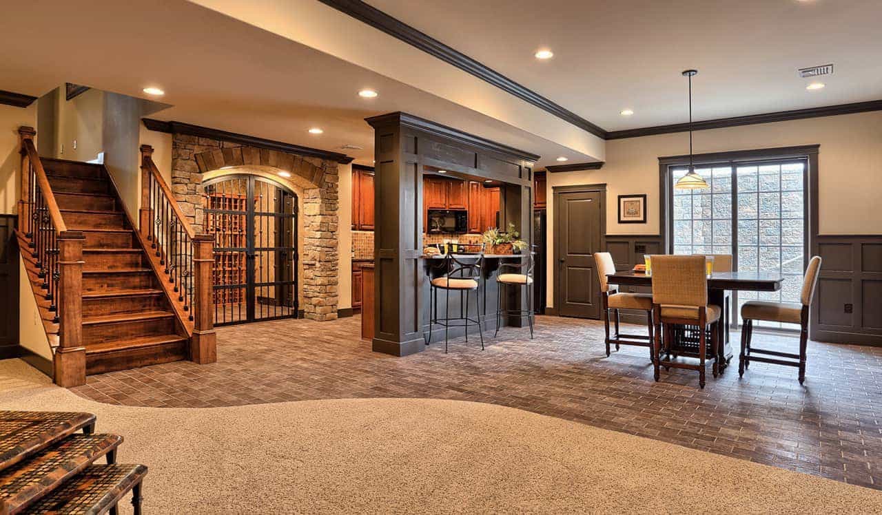 basement living space