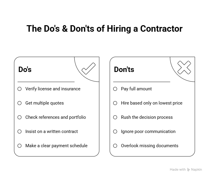hiring a contractor in georgia