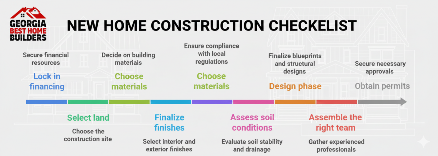 new home construction checklist