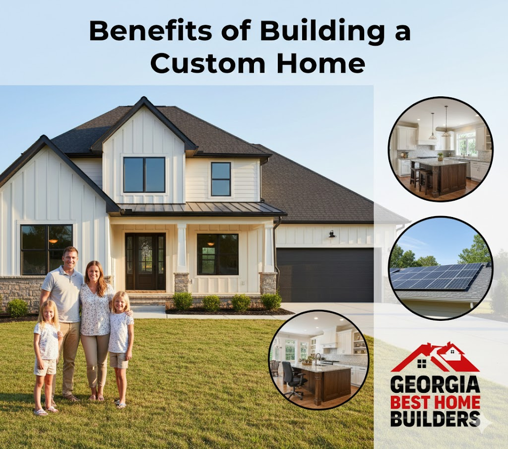 Custom home building benefits